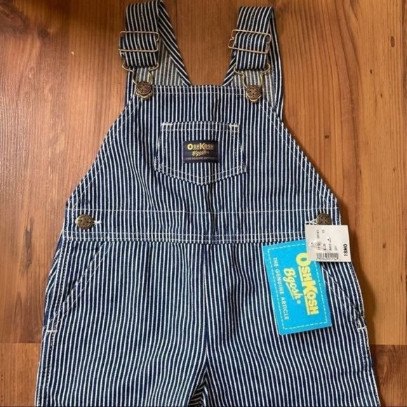 RARE NWT Vintage Oshkosh Overalls 18 months